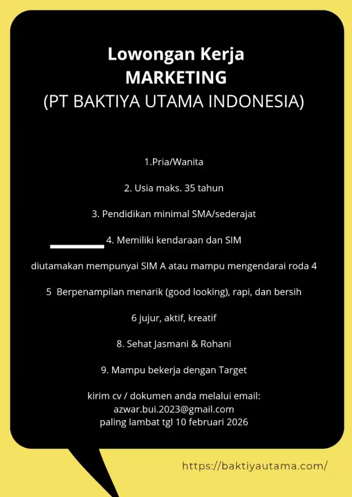 MARKETING PERLENGKAPAN SAFETY