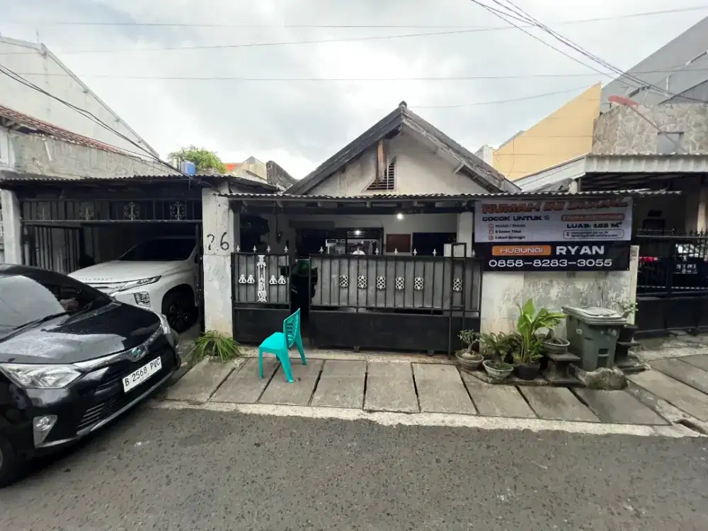 Dijual Rumah di Jl.Pejompongan Cocok untuk Kosan eklusif