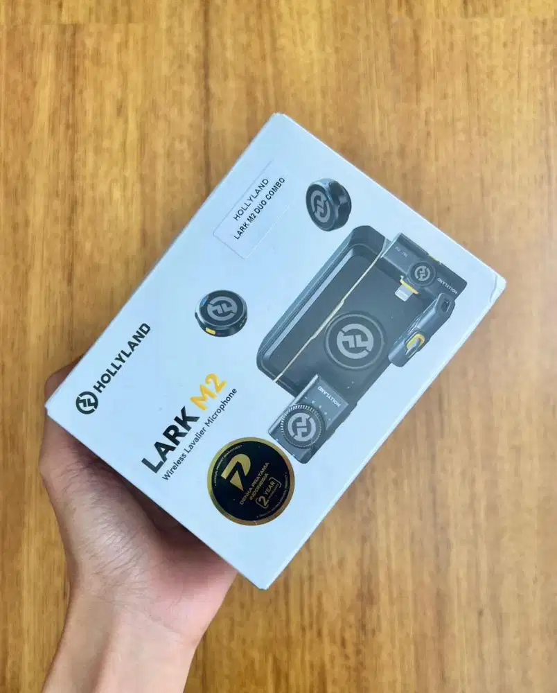JUAL HOLLYLAND LARK M2 DUO COMBO WIRELESS LAVALIER MICROPHONE