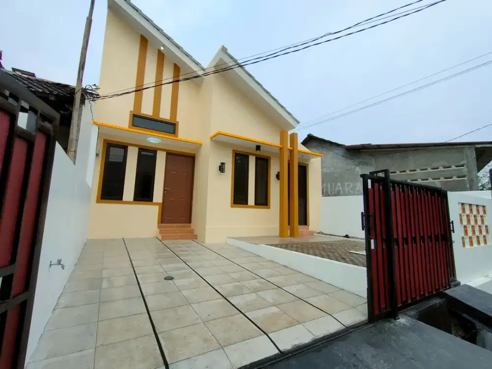 JUAL RUMAH MINIMALIS LT 85 HOOK DI PERUMAHAN BEKASI TIMUR REGENCY