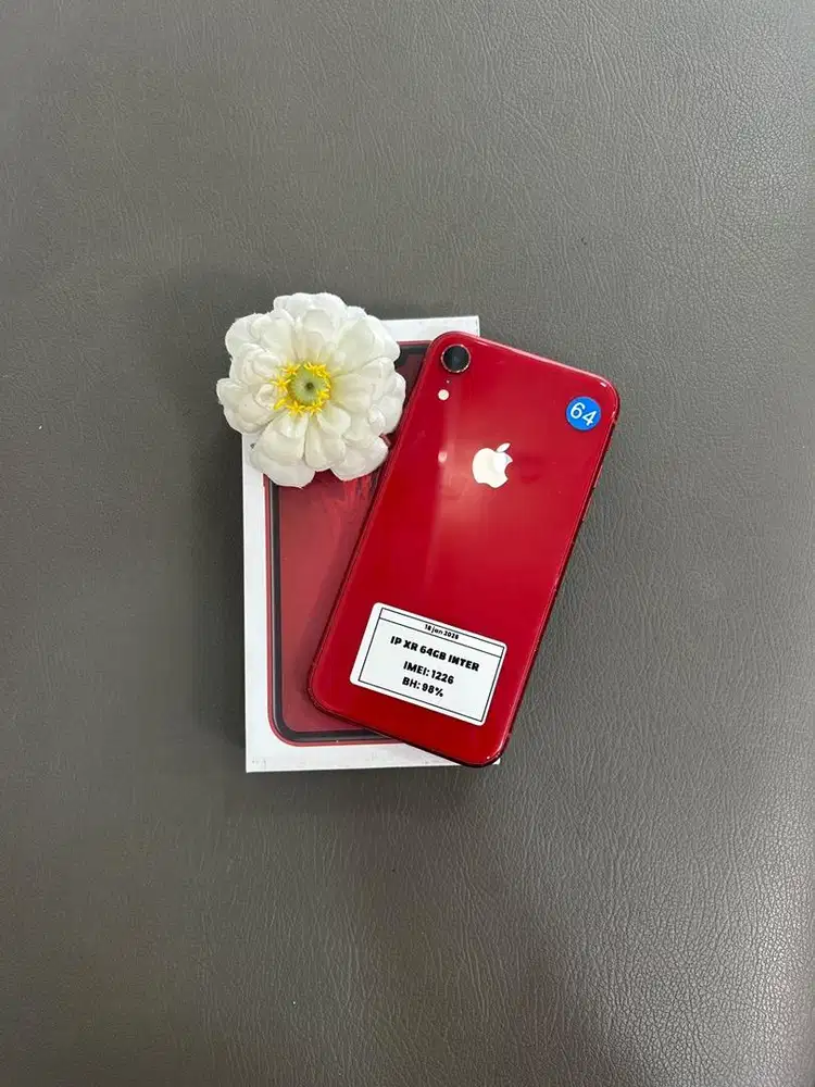 iPhone XR 64 Fullset bergaransi menerima tukar tambah dan kredit