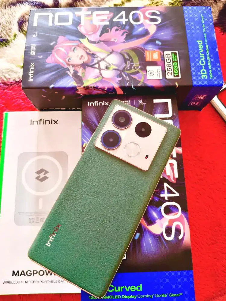 INFINIX NOTE 40S RAM 8+8/256 GB FULLSET ORIGINAL