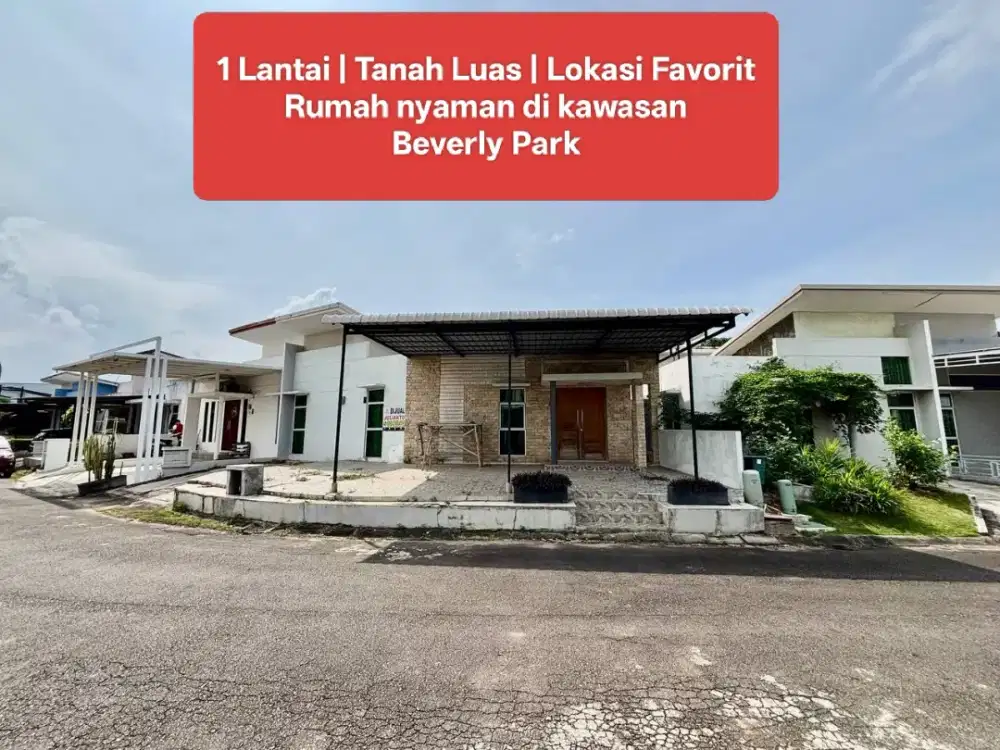 DIJUAL RUMAH BEVERLY PARK EXTENSION, BATAM