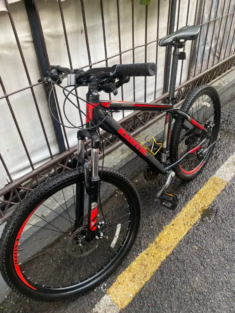 Sepeda exotic 2635 xt 3x9 speed