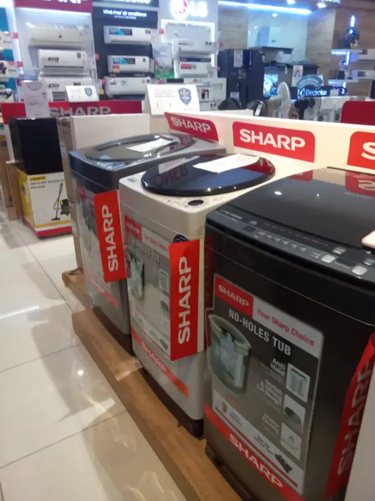Mesin Cuci Top Loading Sharp(Bisa cicilan)