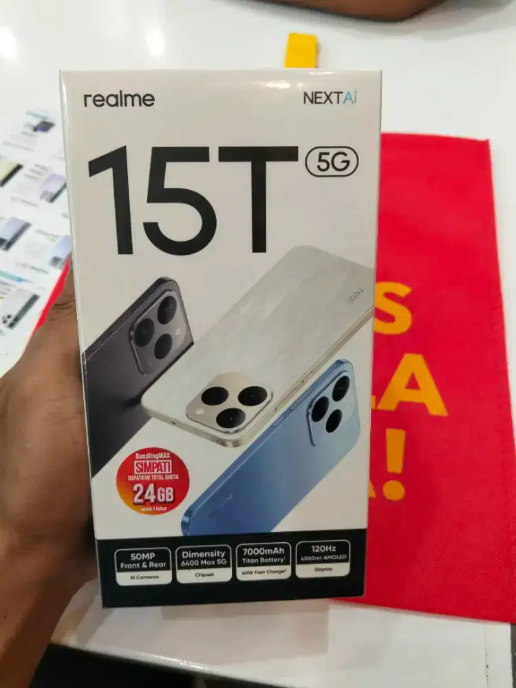 Credit realme 15T tanpa DP