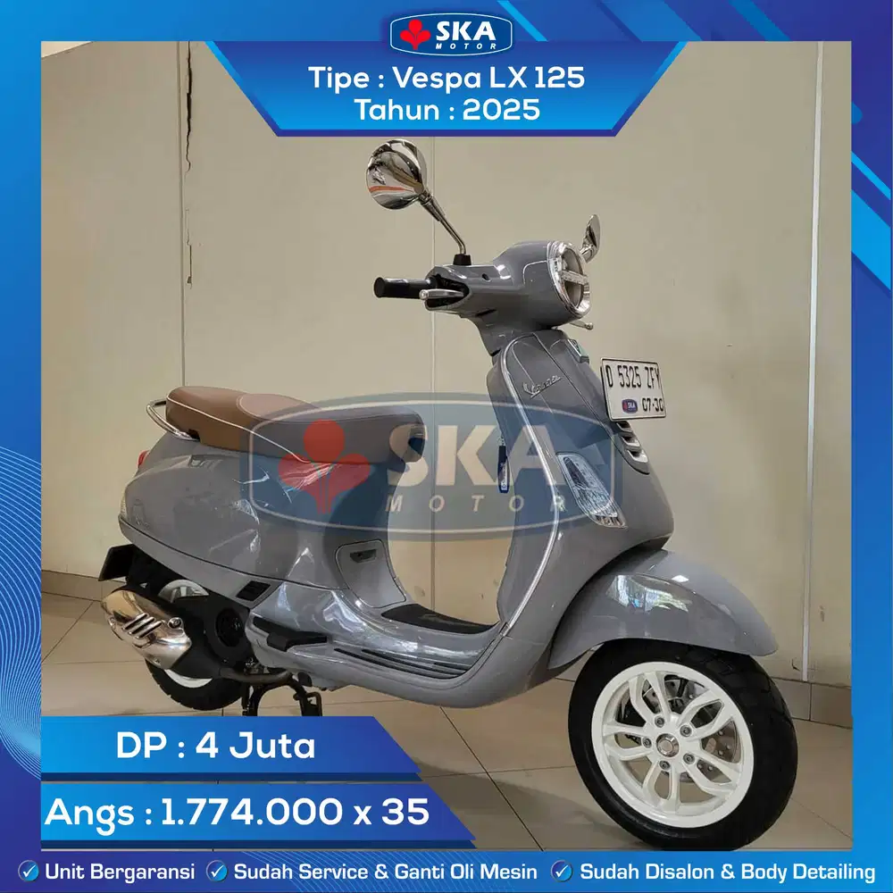 Vespa LX 125 Tahun 2025