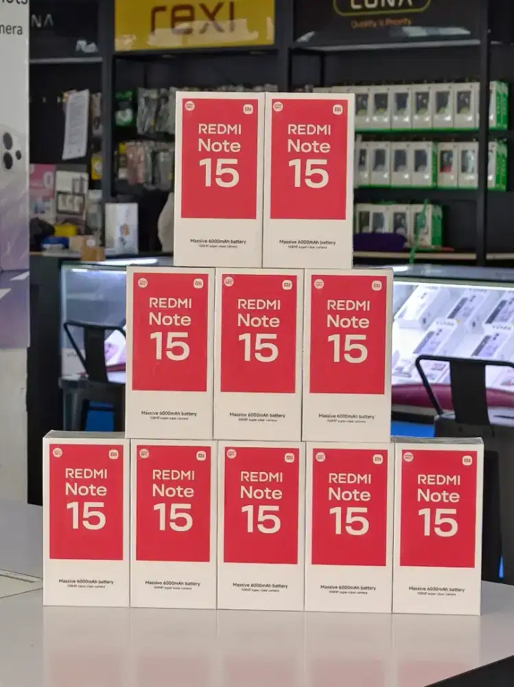 Xiaomi Redmi Note 15 8/128GB (new)bisa cod/diantar fast WhatsApp