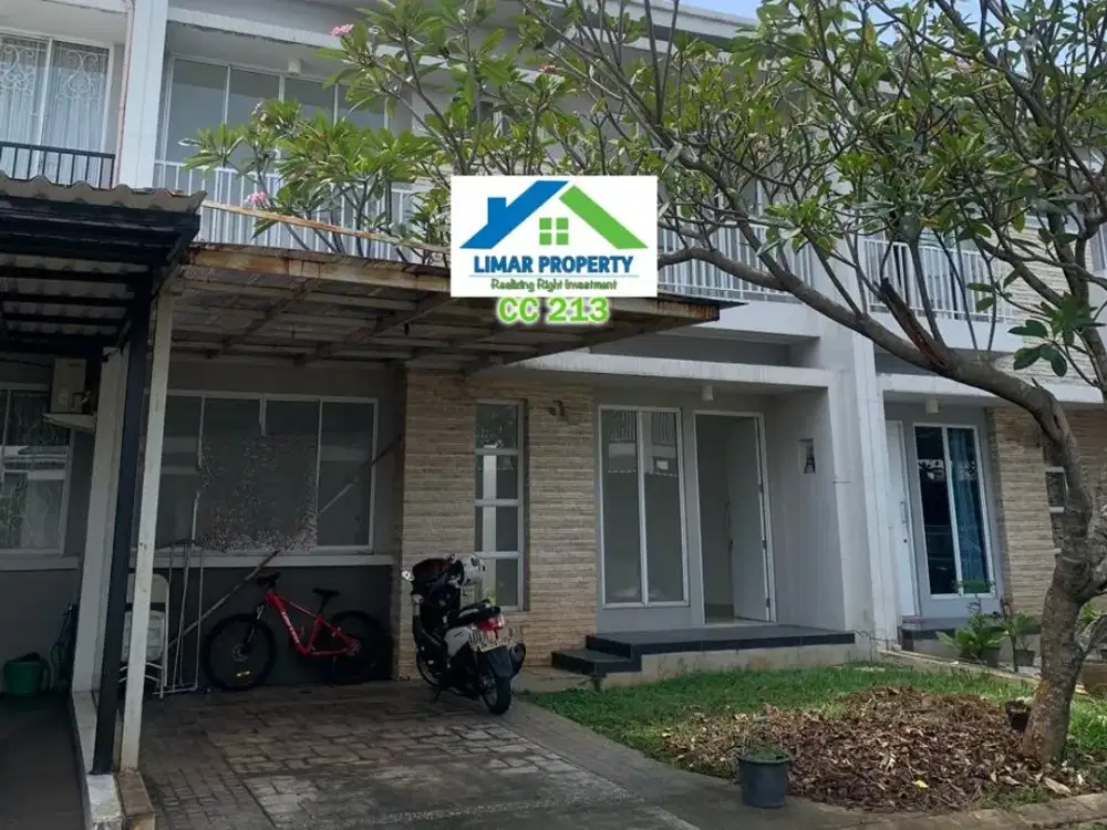 Rumah 2 Lantai Siap Huni dan Strategis di Cibubur Country