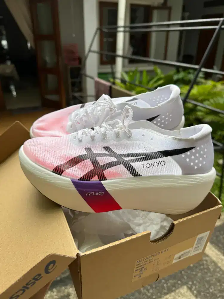 Wts sepatu running lari metaspeed ray uk.39.5/16.5