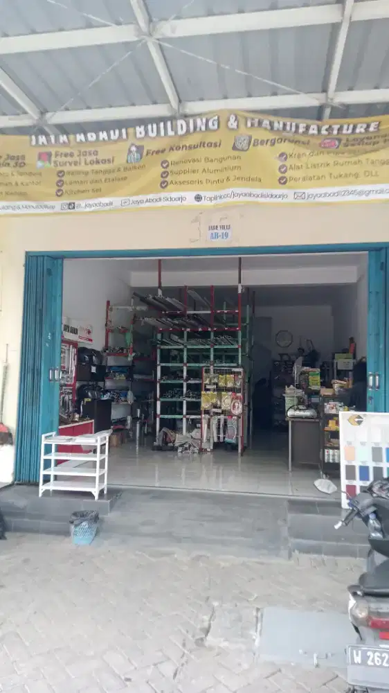 RUKO 2 lantai LT 70 dan LB 140, PINGGIR JALAN, HADAP UTARA