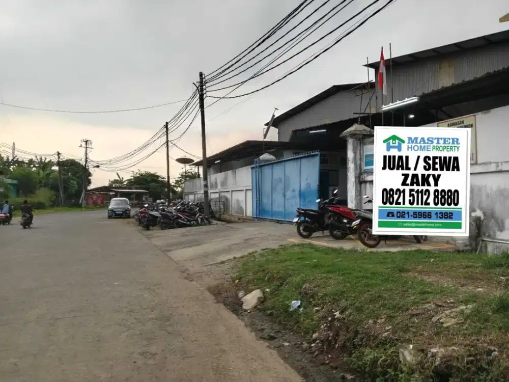 Di JUAL PABRIK AKTIF SIAP PAKAI AKSES 40 FT DI KAWASAN INDUSTRI CIKUPA