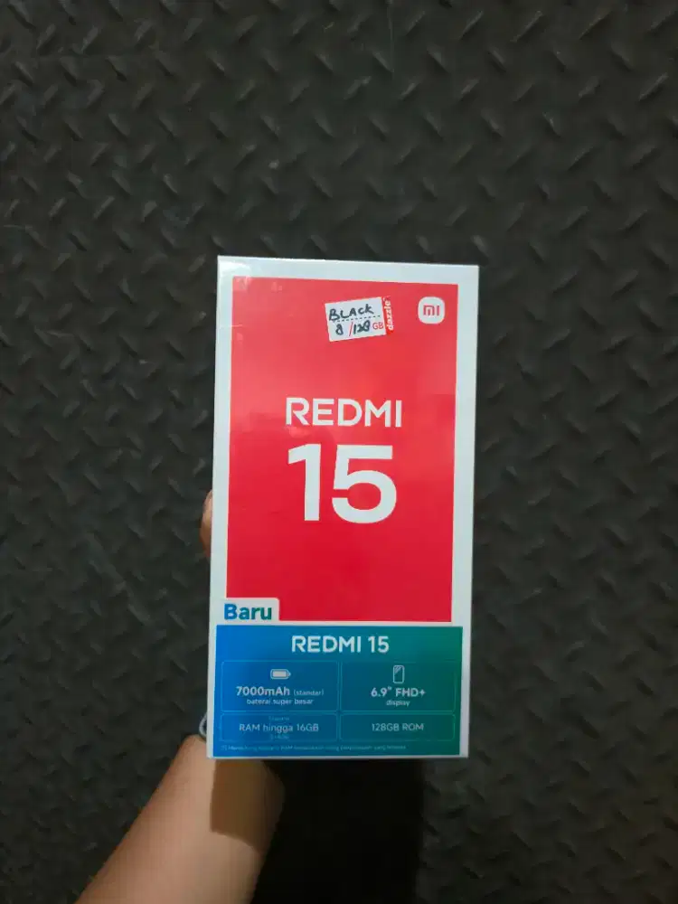 PROMO TANGGAL TUA REDMI 15 8/128