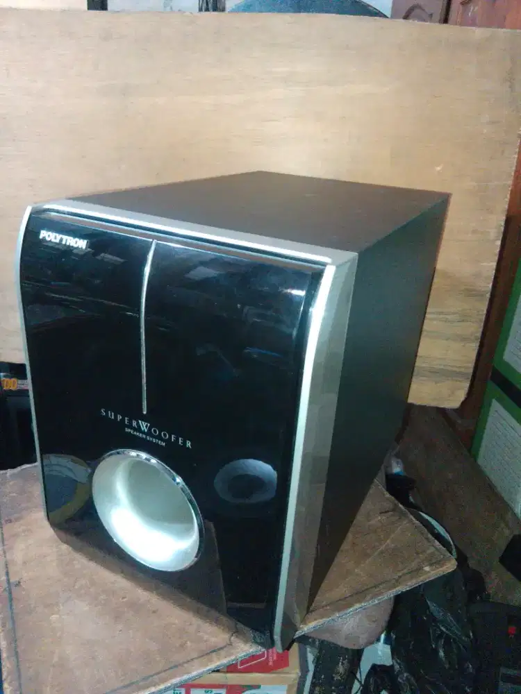 Polytron pasif Subwoofer 8 in, 4 ohm, full ori, like new