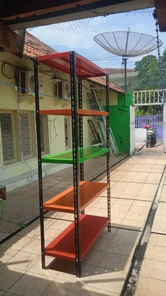 Rak buku rak kantor rak besi