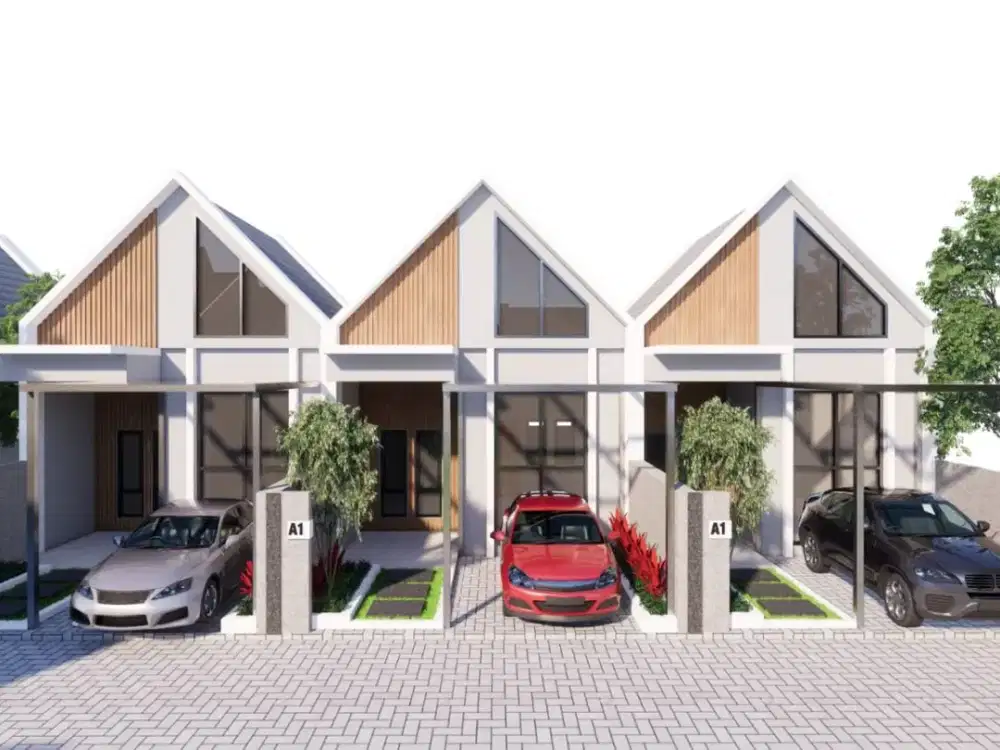 Di jual rumah tipe 36 belakang gor ken arok