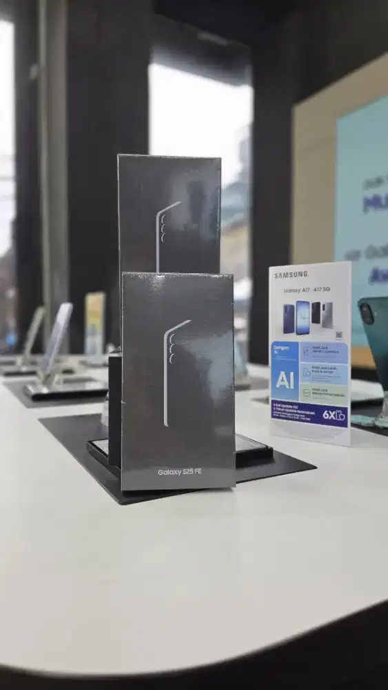 NEW SAMSUNG GALAXY S25FE RAM 8/256GB PROMO TERMURAH !!