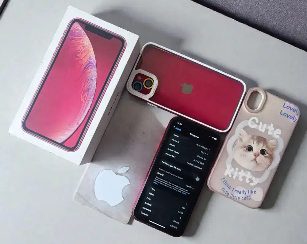 Apple Iphone XR 64GB Red edition Dual SIM Langka