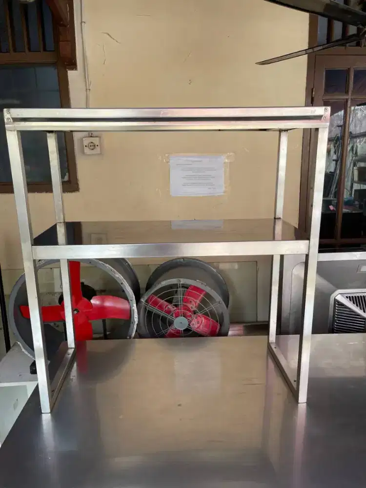 Meja dan Rak Stainless