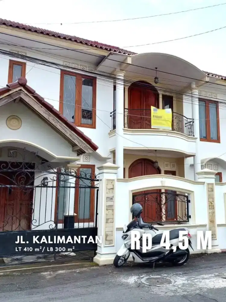 Dijual Rumah Mewah di Tepi Jalan Kalimantan dekat Kampus UGM