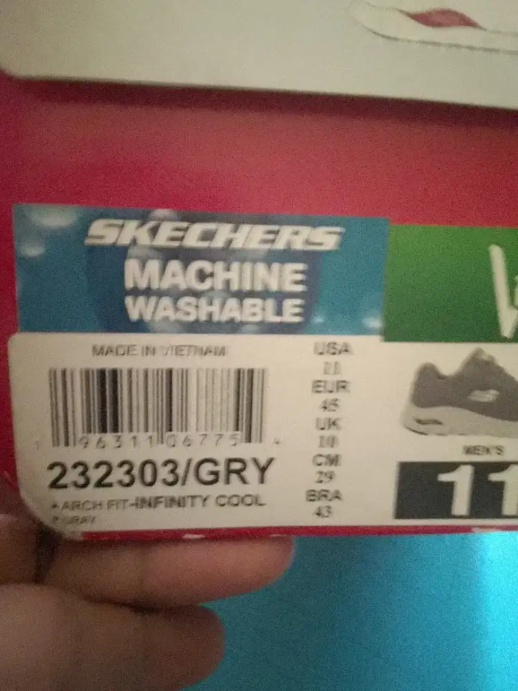 Sepatu Skechers machine washable ORI