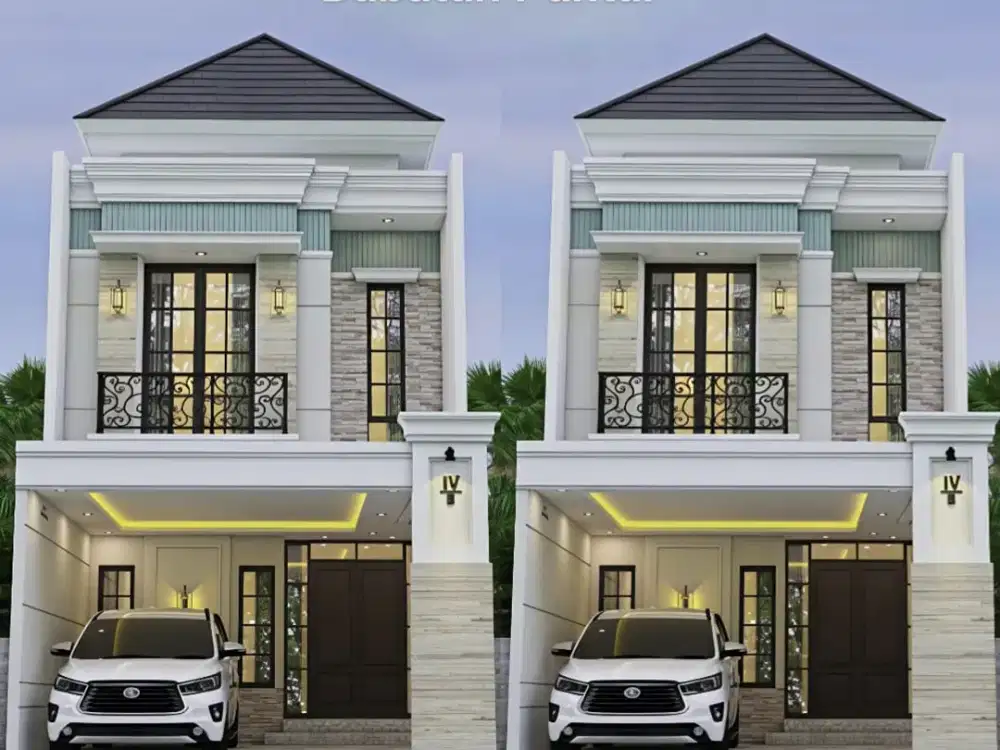 Dijual Rumah Babatan Pantai American Clasic Mewah