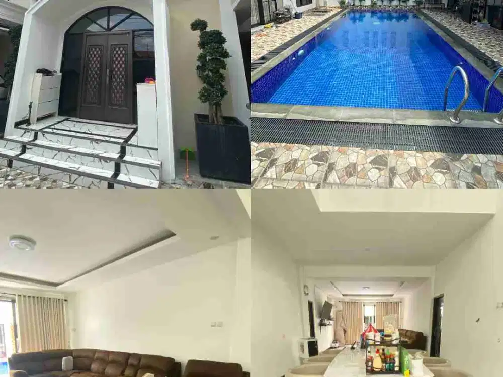 Jual Cepat Bangunan Baru Classic Modern Full Perabot Ada Kollam Tenant Dekat Raya Mastrip, Wiyung