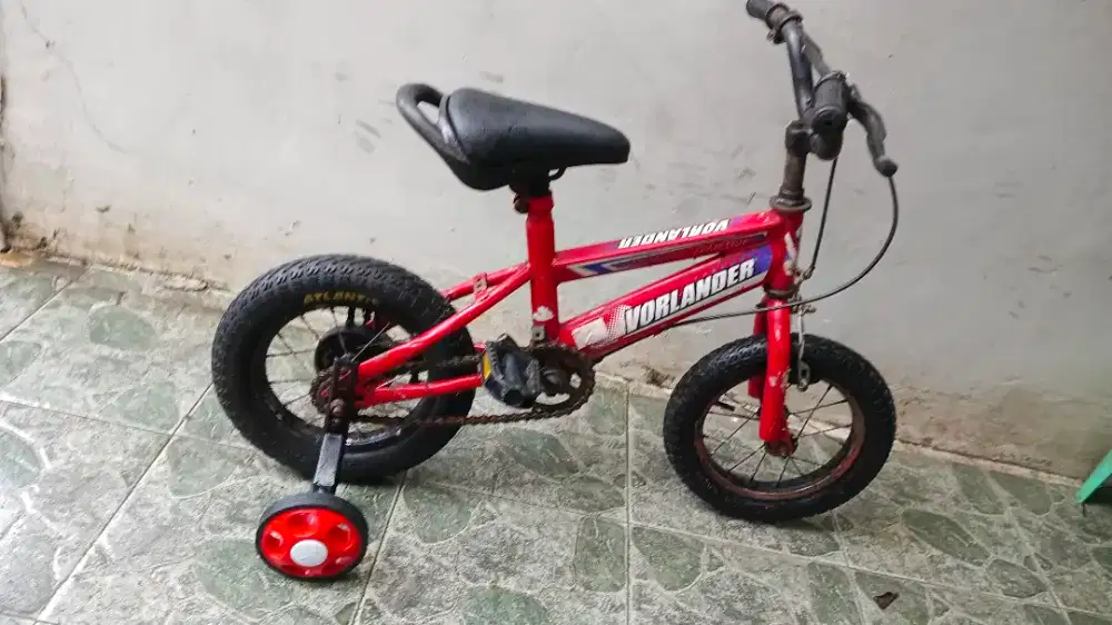 Speda bmx 12. Ban roda samping sadel baru2