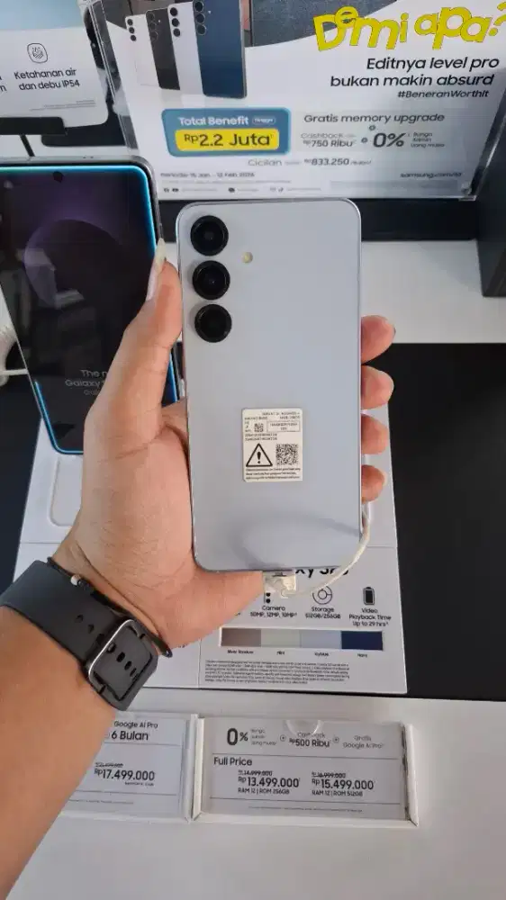 DISKON MURAH! SAMSUNG S25 5G 12/256 SEGEL GARANSI SEIN 1 TAHUN