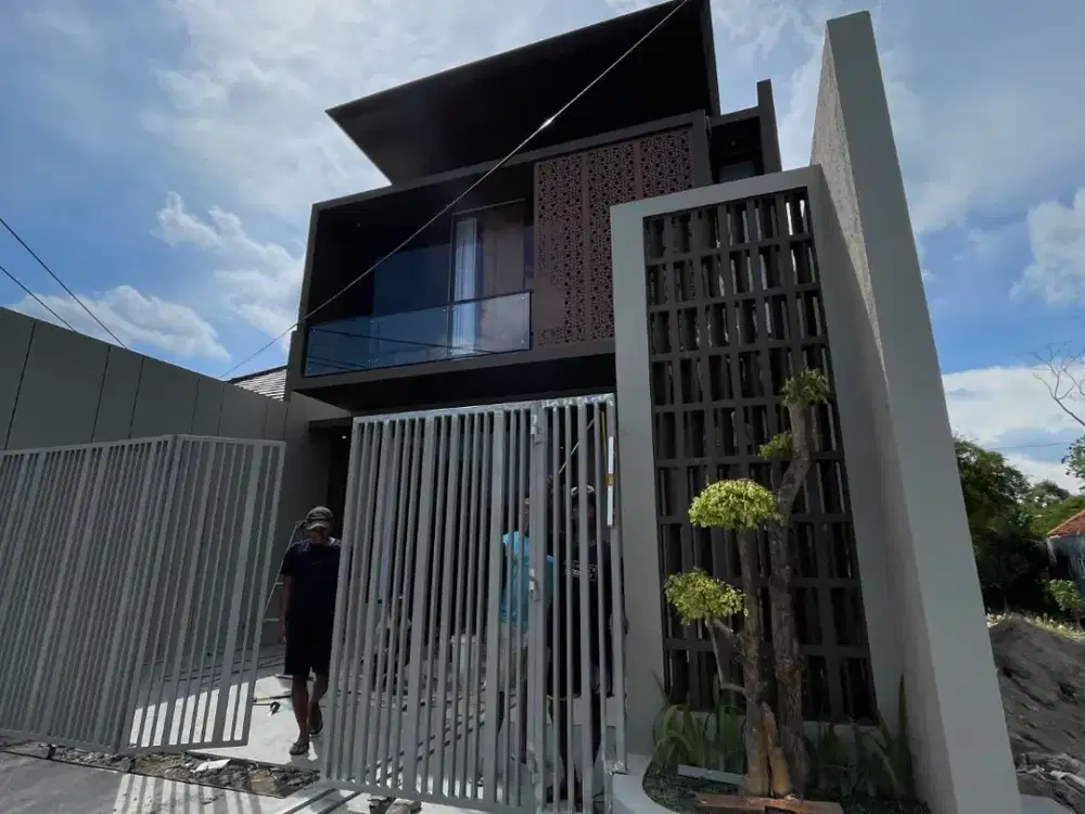 Dijual rumah industrial 2 lantai full furnishead bakungan wedomartani yogyakarta, lingkungan nasionalis dan pendatang