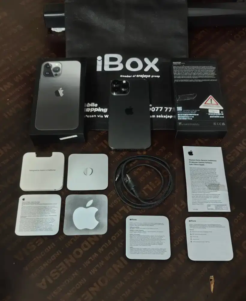 Iphone 13 Pro Max 128gb IBOX Resmi Fullset original mulus terawat