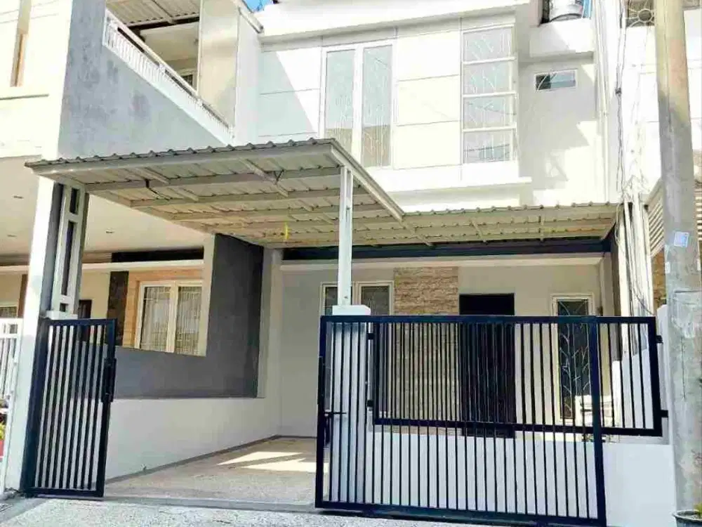 Rumah 2 Lantai Full Renov Simpang Darmo Surabaya dekat Sekolah Petra, Papaya&PTC