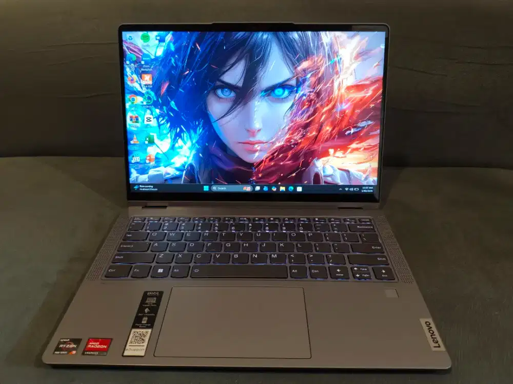 Jual Laptop Lenovo Ideapad Flex 5, Ryzen 5 gen 7, 16/512, Touchscreen
