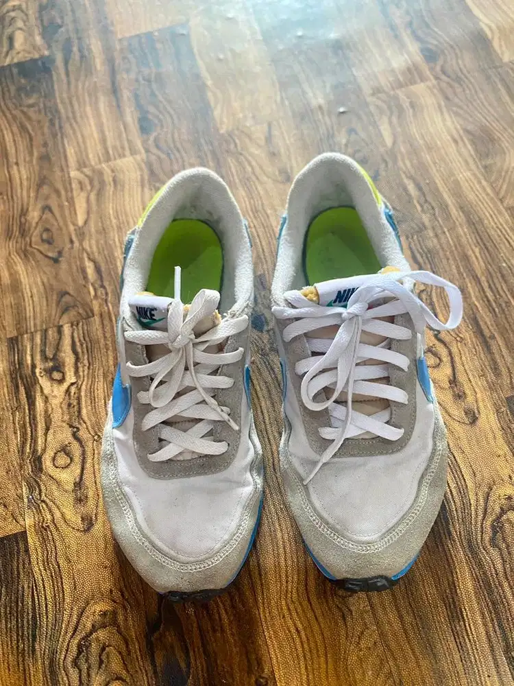 Nike waffle debut white blue