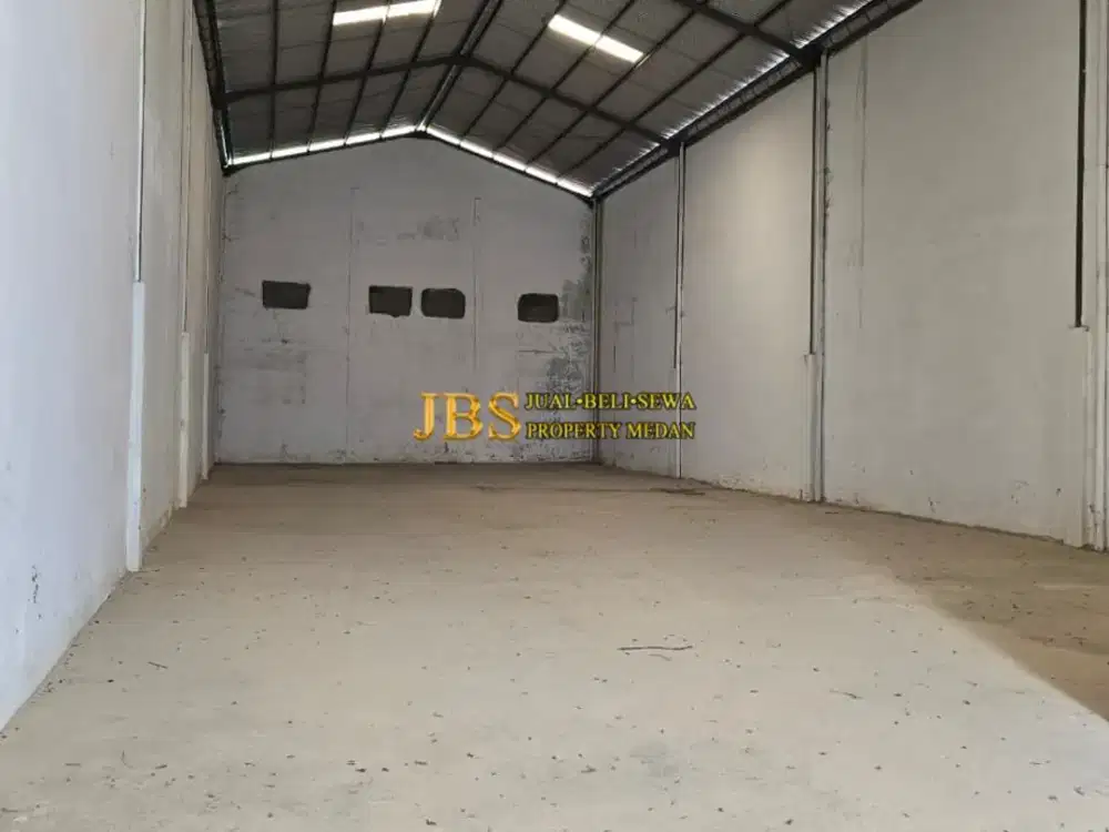 Jual Gudang 1 Tingkat di Komplek Mega Trans Center Jalan Medan - Tg Morawa