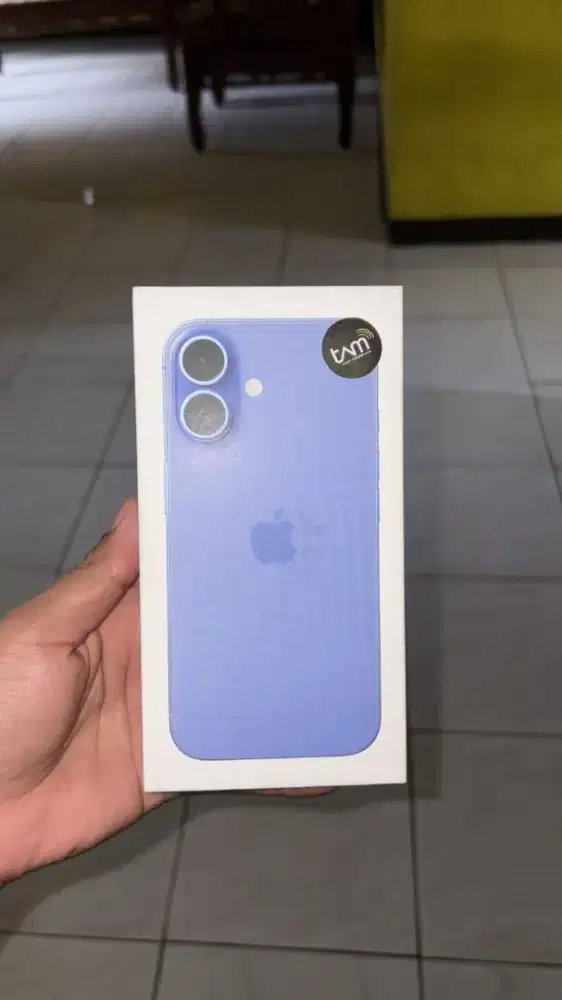 IPHONE 16 ULTRAMARINE 128gb (NEW) GARANSI RESMI