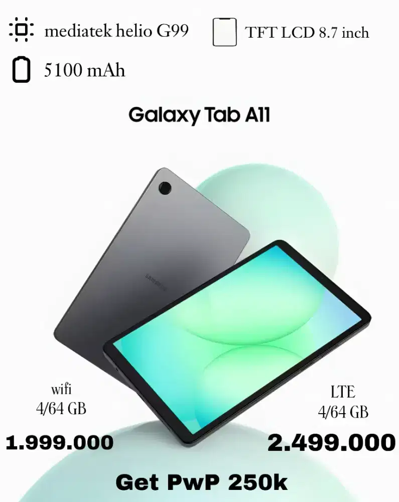 Samsung galaxy Tab A11 WIFI