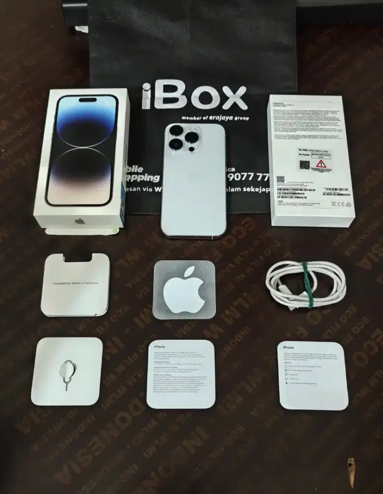 Iphone 14 Pro 128gb IBOX Resmi Fullset original mulus