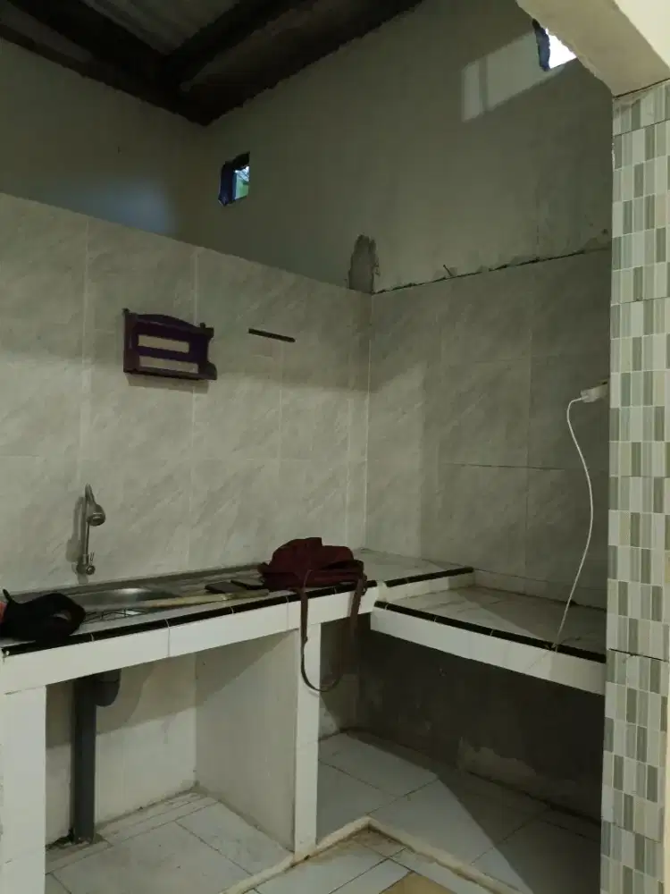 Rumah baru saja renovasi dikontakkan per 2 tahun 15jt