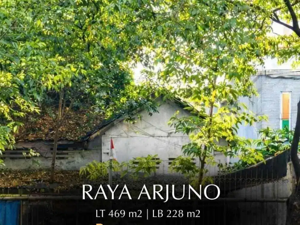MURAH‼️Dijual rumah hitung tanah nol jalan Raya Arjuno cocok untuk komersil