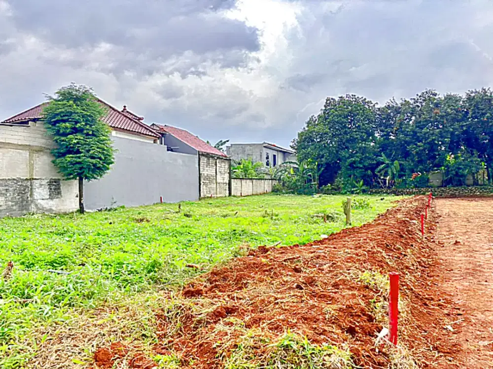 Tanah Kavling Strategis, 10 Menit Pintu Tol Jatiasih, SHM