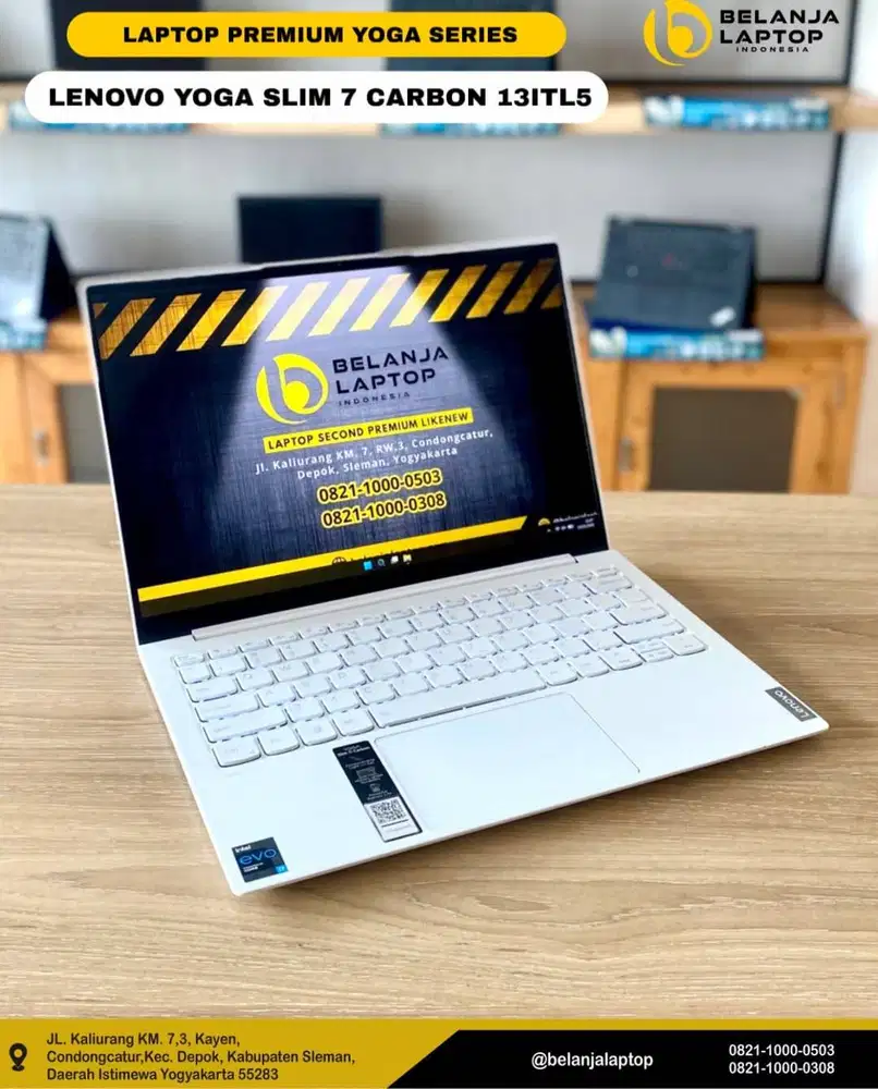 LENOVO Yoga Slim 7 CARBON 13ITL5 - 19ID/ intel i7 gen 11/16GB/512GB/TE