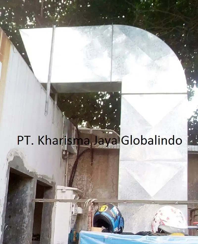 Ducting radiator Genset