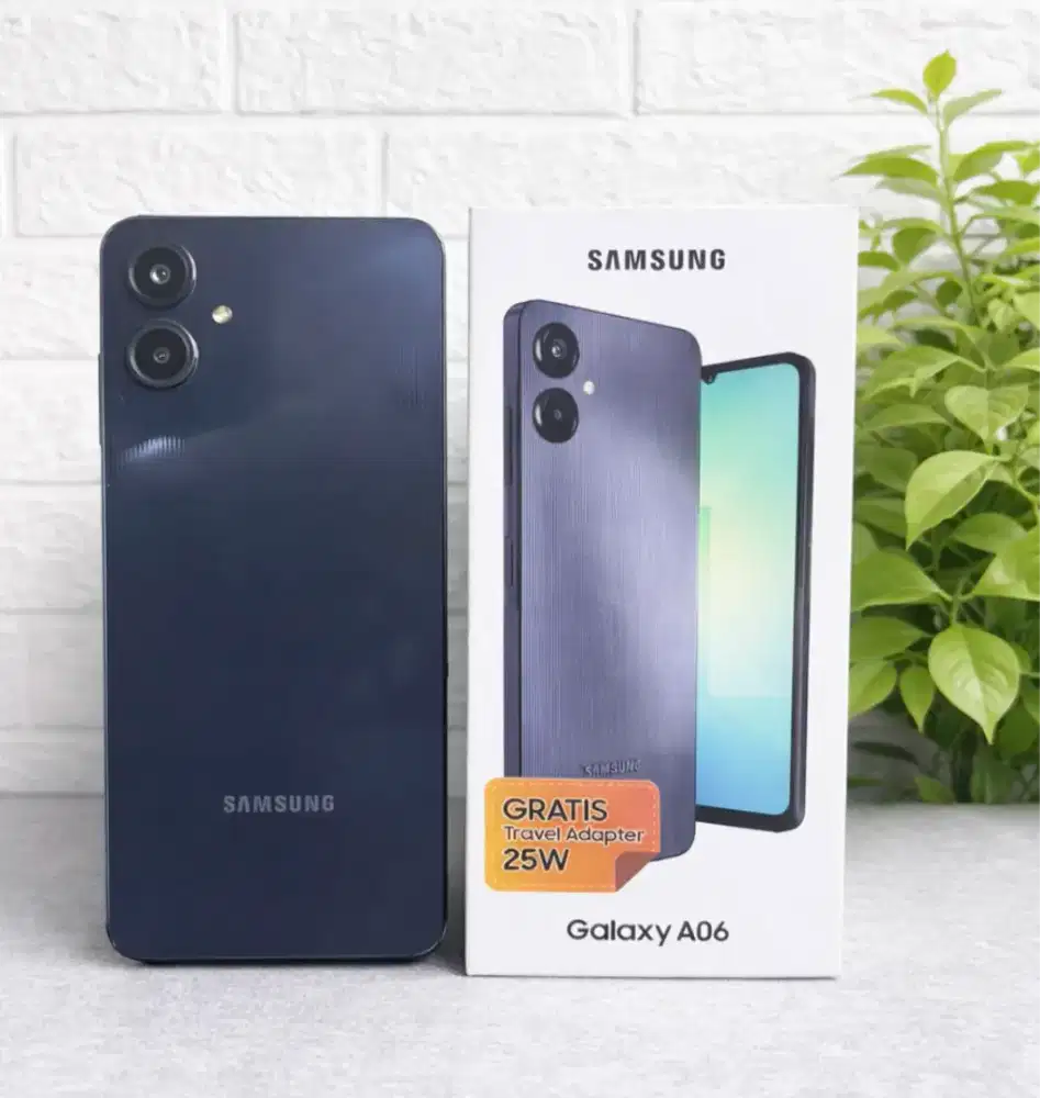 Samsung A06 4/64 Mulus Garansi
