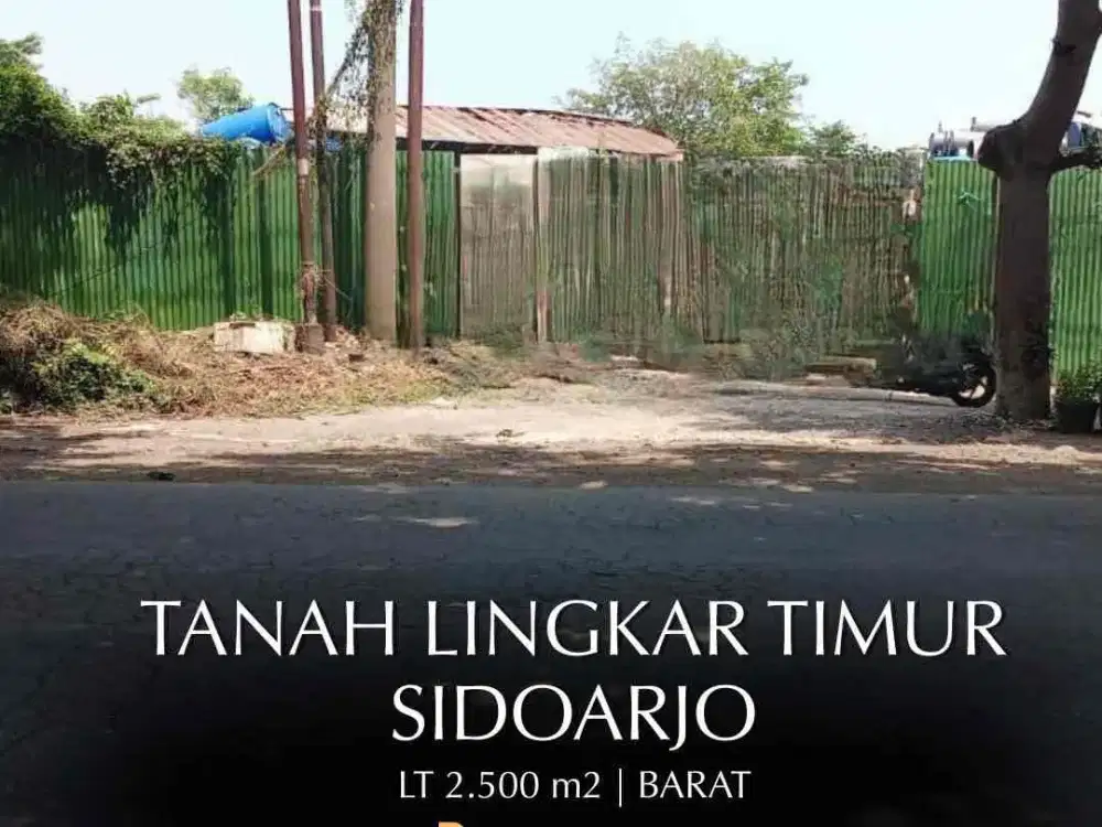 Dijual tamah lingkar timur Sidoarjo nol jalan
