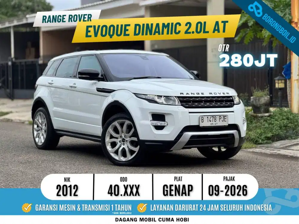 RANGE ROVER EVOQUE DINAMMIC 2.0L AT 2012 /2013 Low ODO