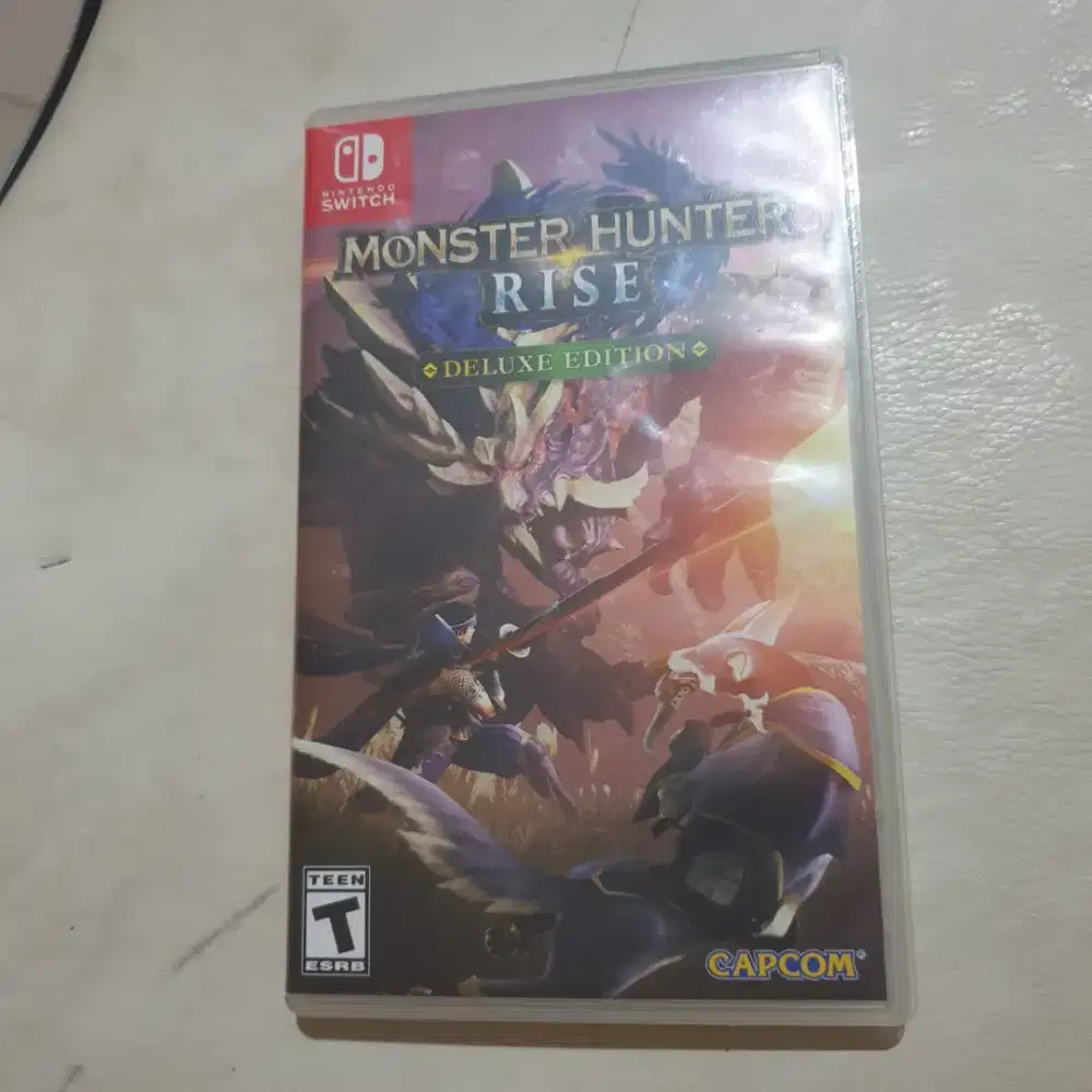 Nintendo Game Cartridge Monster Hunter Rise Deluxe Edition mulus