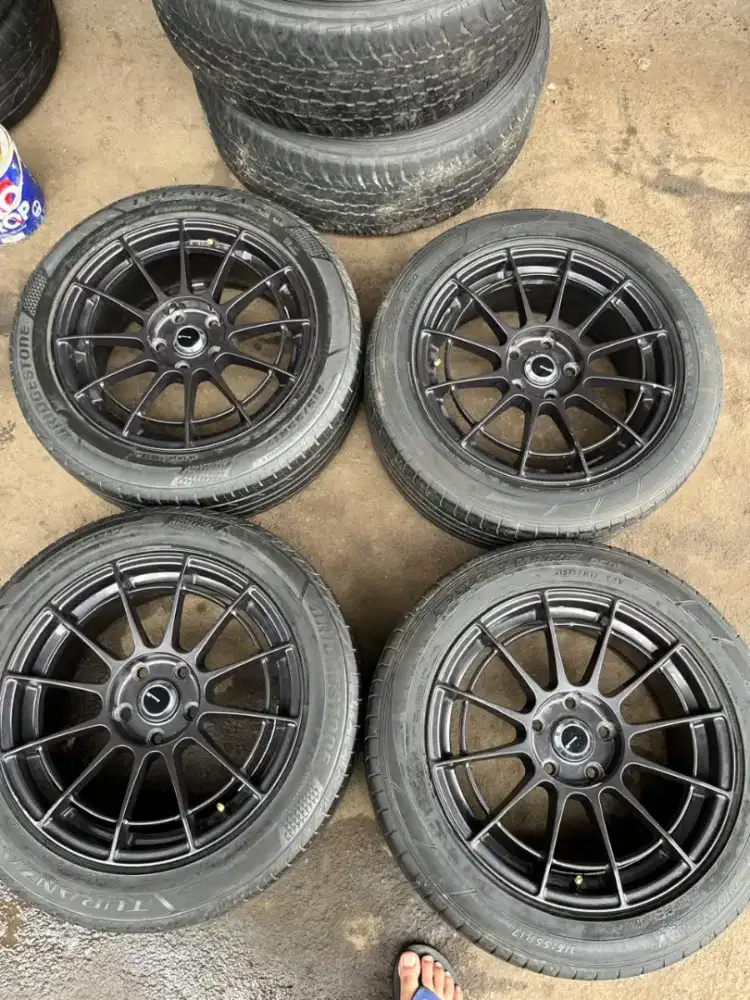 Velg Enkei spider ring 17 pcd 5x114,3 ban 215/55 R17 4pcs