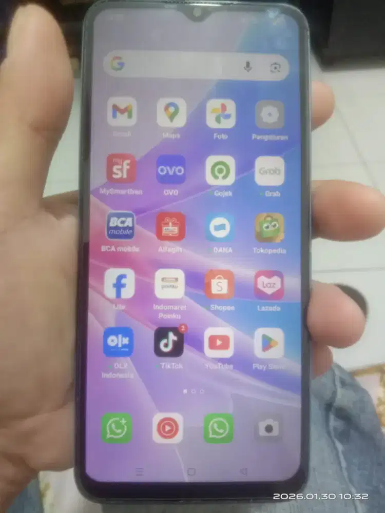 Jual-cptBU:Oppo A78 5G Ram.8/256 Batangan,Msh mlus trawat bnget 100%