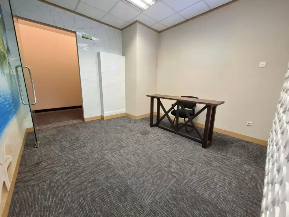 HOT STOCK FULL FURNISHED Disewakan Ruang Kantor 115sqm - Prudential Centre Kota Kasablanka - Menteng - Tebet